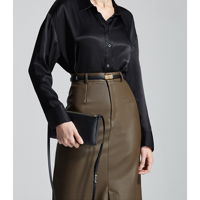 Đai váy,thắt lưng nữ dây nịt belt mặt kim loại thời trang hàn quốc