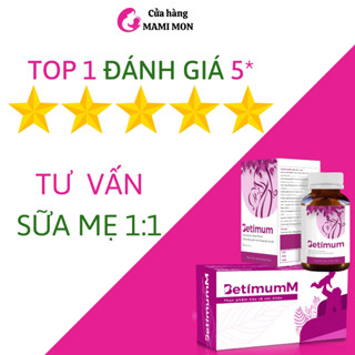 Betimum LỢI SỮA Shop Mami Mon Viên Uống Cốm Ngũ Cốc Lợi Sữa Cỏ Cà Ri Fenugreek