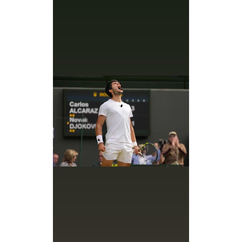 Bộ Tennis N.ike Alcaraz. Wimbeldon. Grand Slam