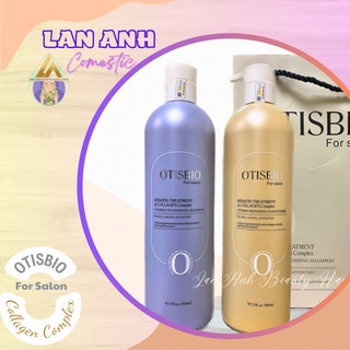 OTISBIO cặp dầu gội dưỡng sinh Ngăn ngừa rụng tóc Phục hồi tóc hư tổn Chống gàu và dưỡng tóc mềm mượt