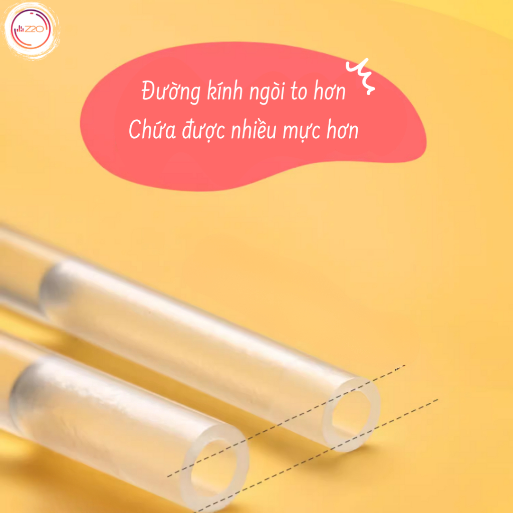Combo 20 ruột bút, ngòi bút bi nước thay thế bút chữ A tiện dụng - Z2O Shop