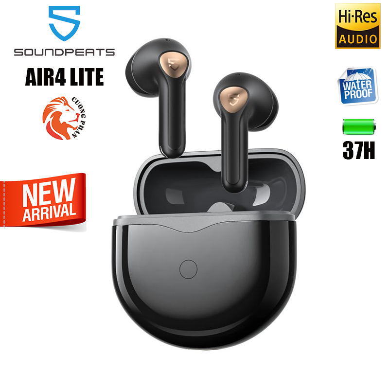 Tai Nghe Nhét Tai EarBud Bluetooth SoundPEATS Air4 Lite - Bảo Hành 12 Tháng