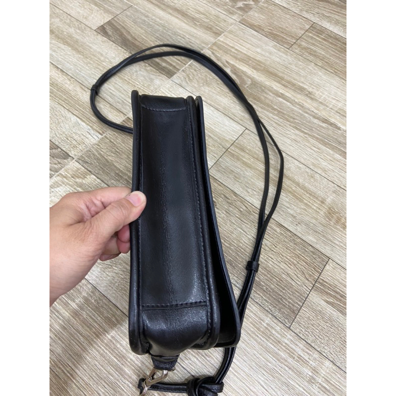 Túi si da thật dáng Coach