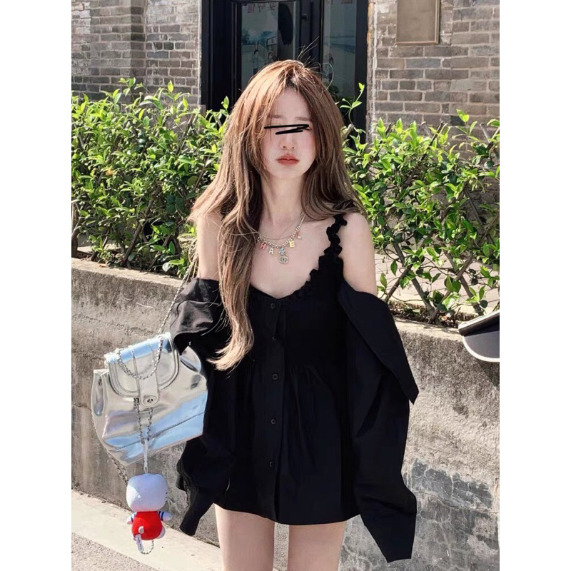 Sét đầm TK kèm áo khoác siêu xinh - KHOSIBOHOME