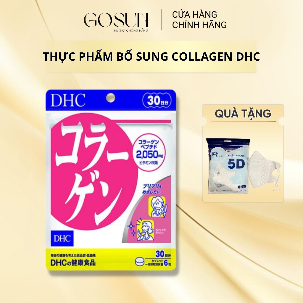 Thực Phẩm Bổ Sung Collagen DHC Collagen 30 Ngày