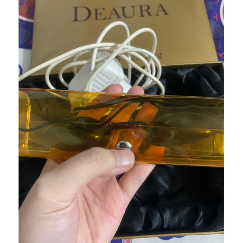 Máy đẩy tinh chất, massage mặt Deaura giúp dưỡng chất thẩm thấu sâu, da mặt căng mịn, đẹp da hiệu quả