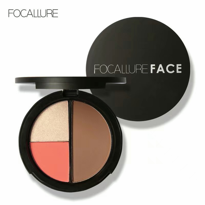 FA20 Bảng phấn Focallure bắt sáng/tạo khối/má hồng
