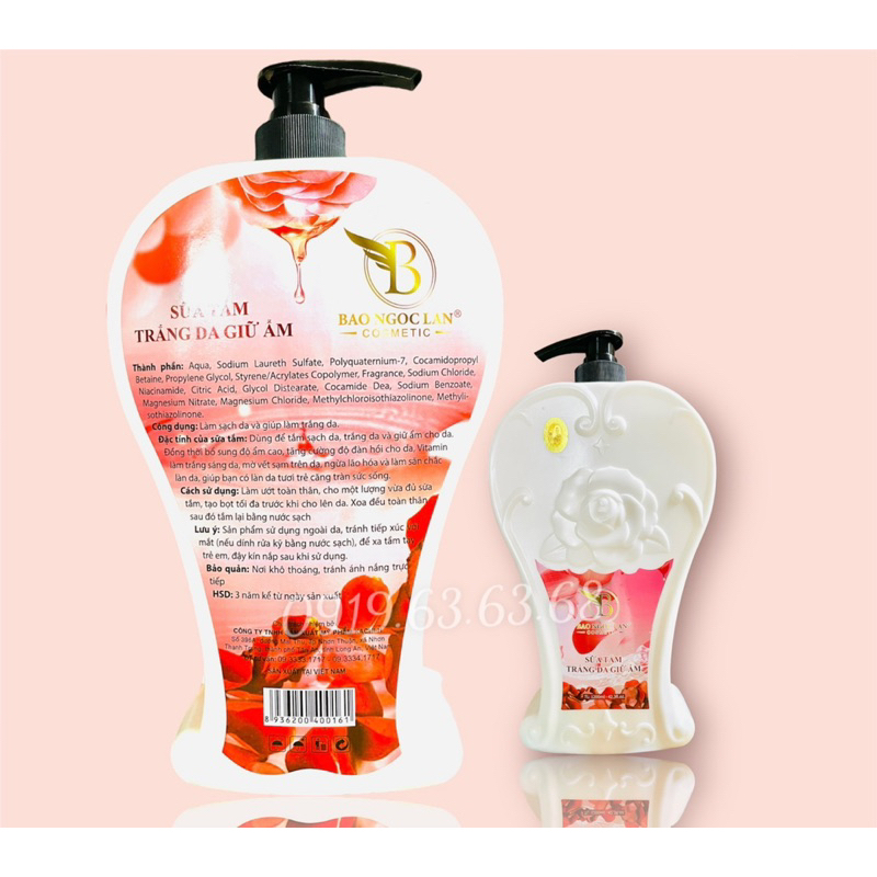 Sữa tắm Trắng Da-Giữ Ẩm🌺BẢO NGỌC LAN/ JOLIE/ SEIDO- Chai 1,2L🌺