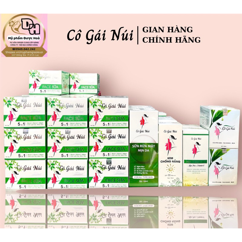 ✅Kem dưỡng mặt CÔ GÁI NÚI- Nhiều combo lựa chọn✅