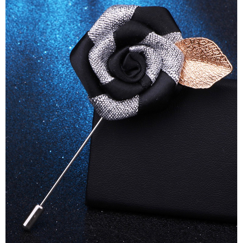 Cài áo vest nam, ghim cài áo, phụ kiện cài áo cho chú rể