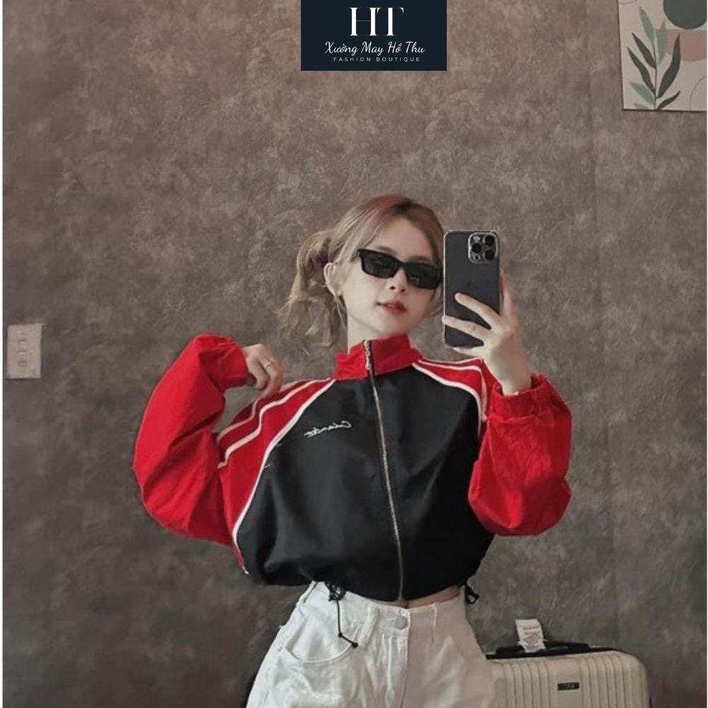 Áo Khoắc Nữ Chất Kami. Thiết Kế Croptop ,Áo Khoắc Phong Cách Thời Trang Cho Nữ