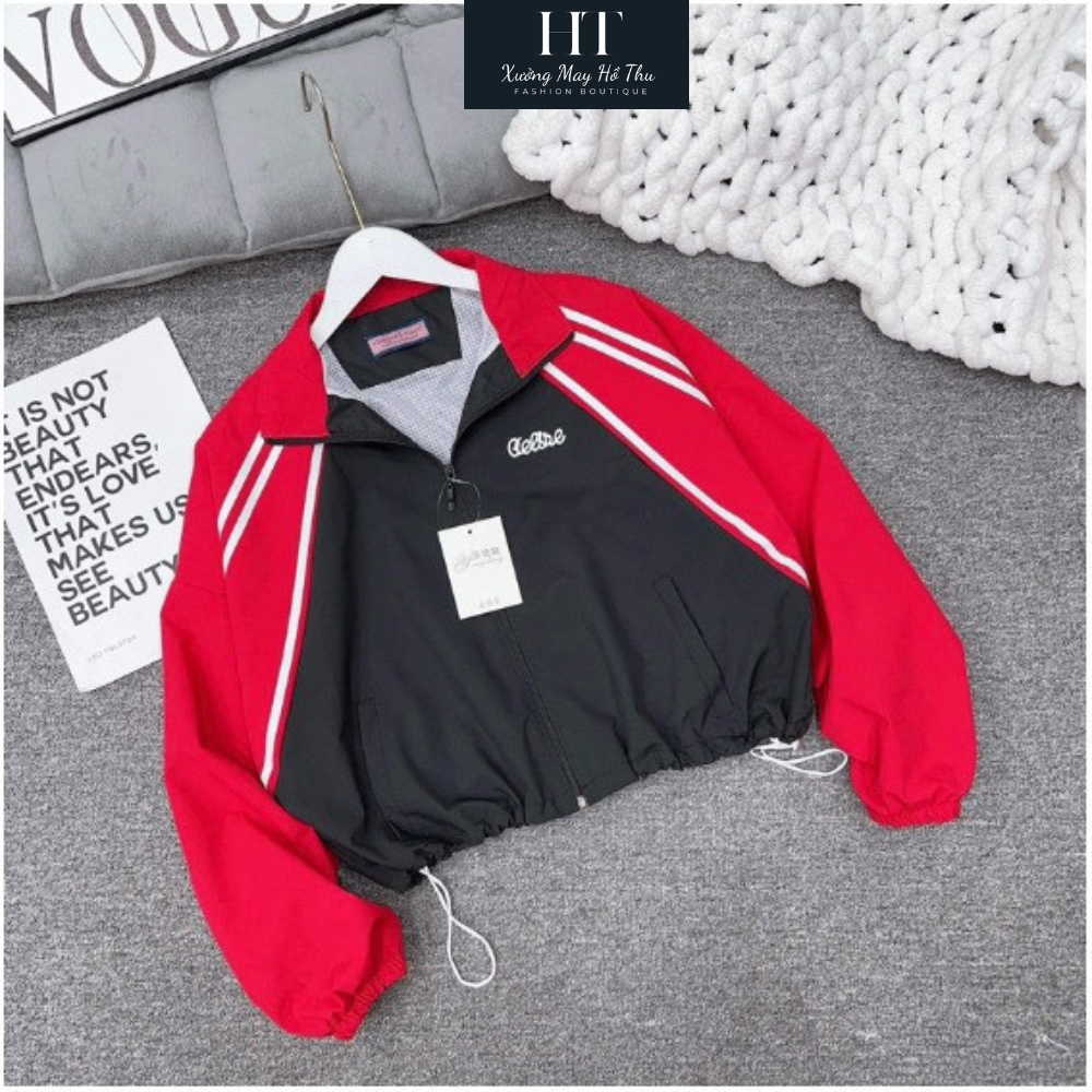 Áo Khoắc Nữ Chất Kami. Thiết Kế Croptop ,Áo Khoắc Phong Cách Thời Trang Cho Nữ