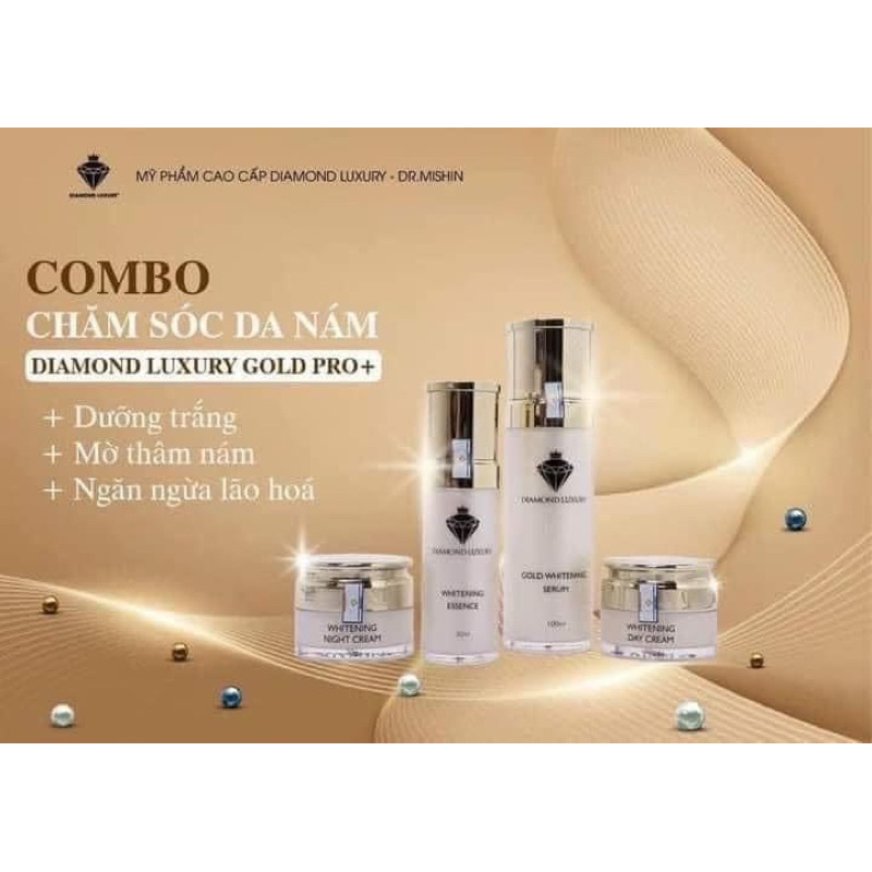 BỘ KEM NÁM DIAMOND LUXURY PRO+ dr Mishin