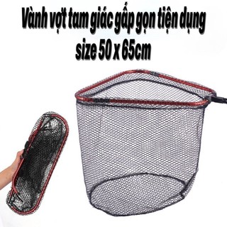 Uy Mặt Vợt Săn Hàng Tam Giác Gấp Gọn chất liệu hợp kim nhôm cao cấp
