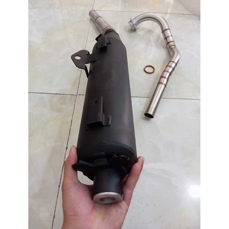 Pô From Zin Exciter 150 Móc Cổ Tăng 2 Khúc