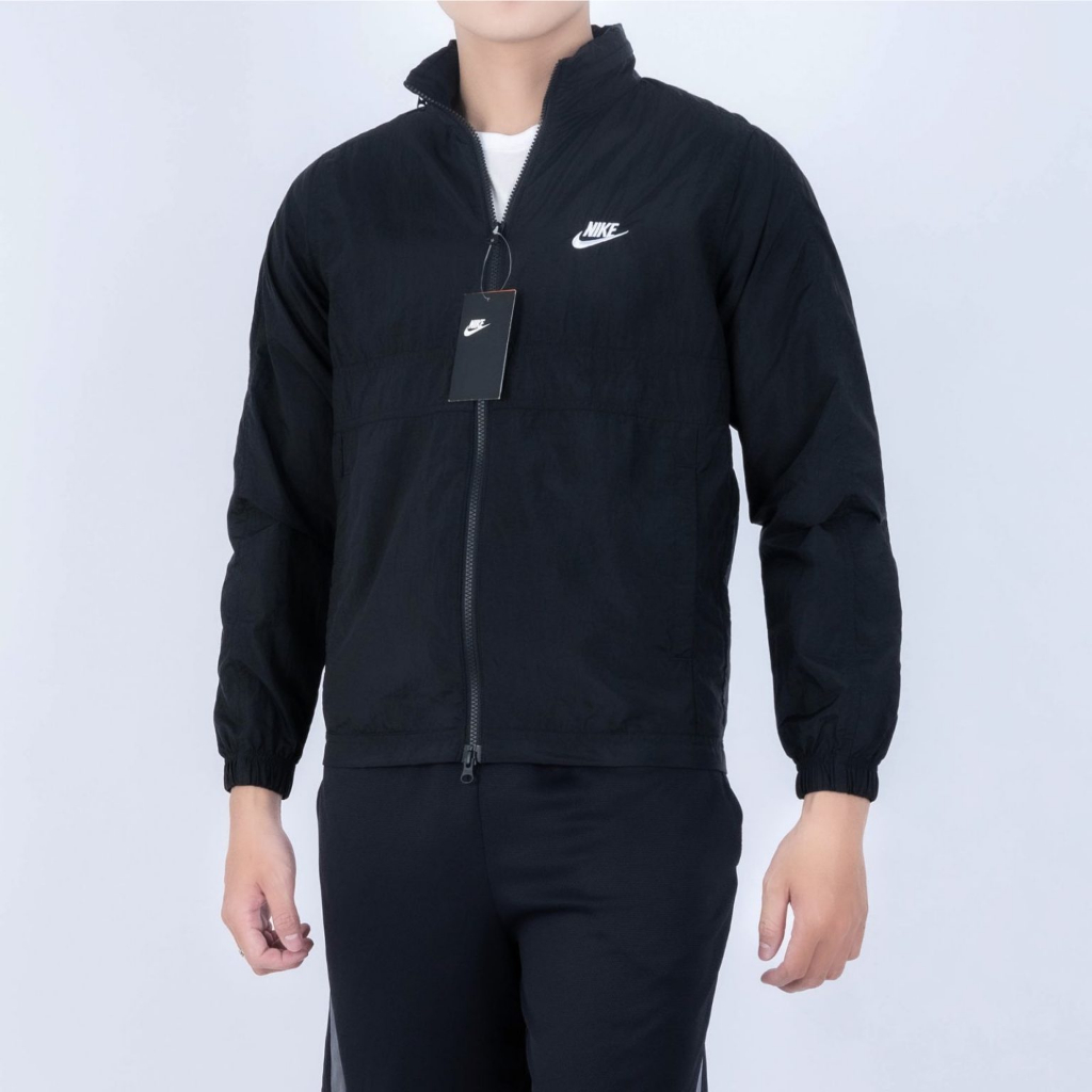 Áo khoác GIÓ_Nike Hooded Track Wind – BLACK