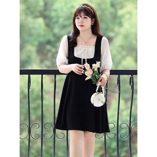 [40kg-120kg] Đầm Bigsize  MS1585. Khách Ib Để Được Tư Vấn Chọn Size