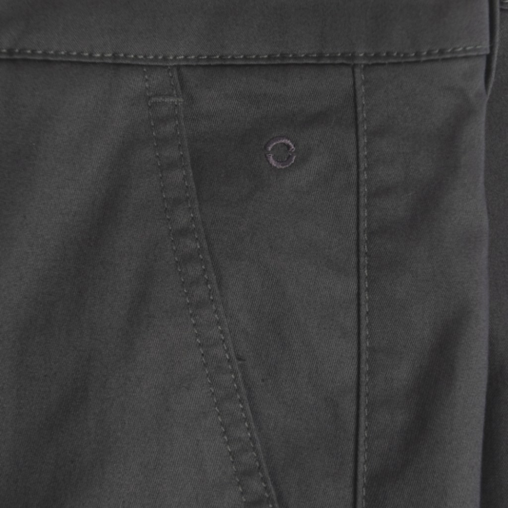 Quần dài kaki nam Owen QKSL231308 kaki công sở cao cấp màu xám đậm dáng slim fit vải cotton mềm mát dễ chịu