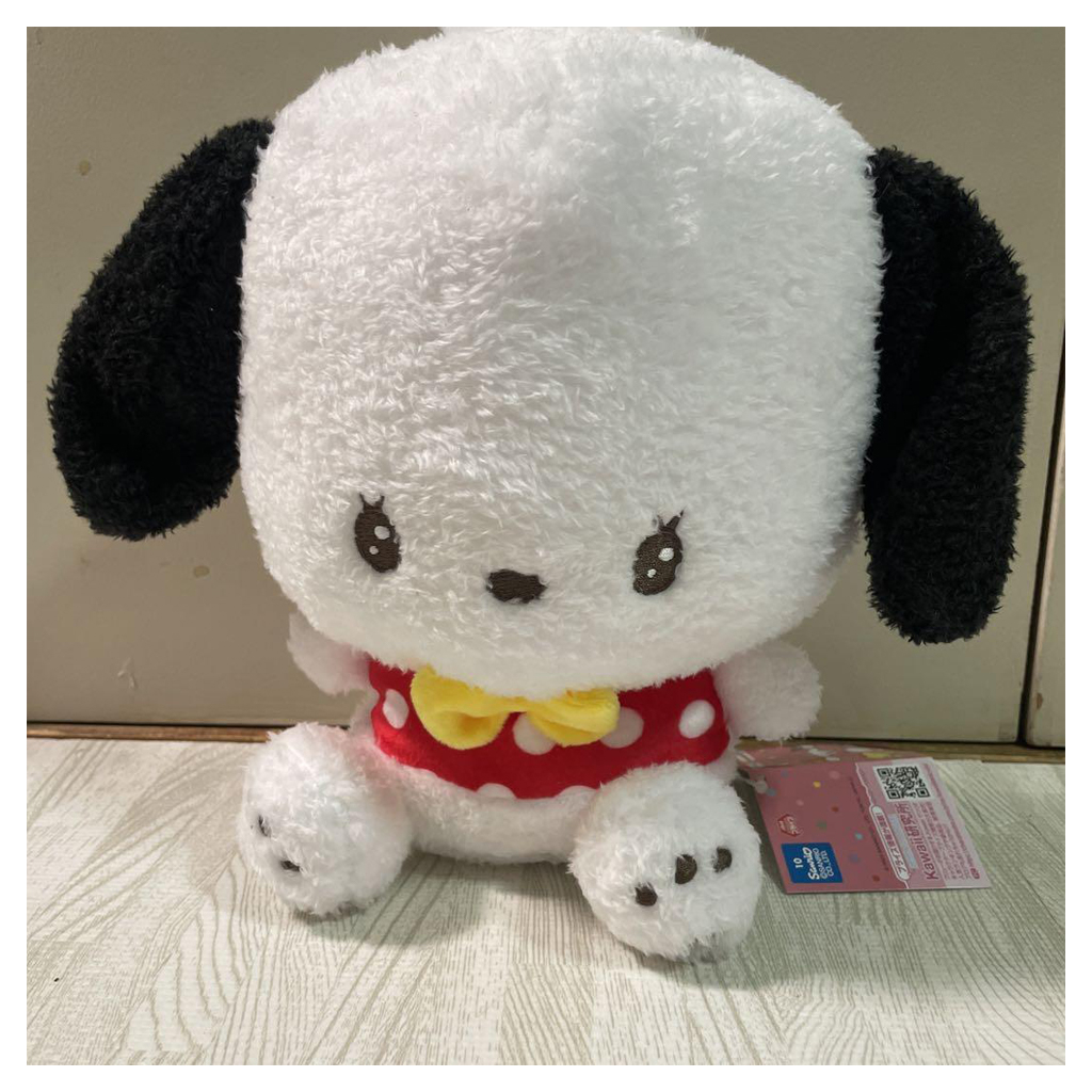 Thú Nhồi Bông Pochacco -  Retro BIG Plushy 3 A - Gấu Bông Nhật Chính Hãng