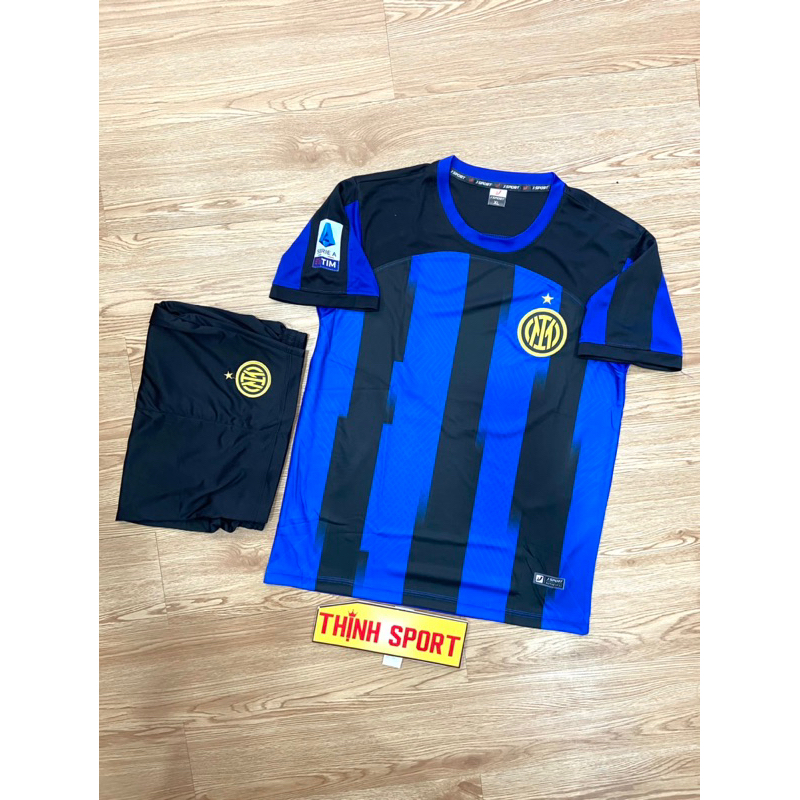 Quần áo bóng đá vải thun lạnh In tơ My lan trắng xanh in tên số theo yêu cầu