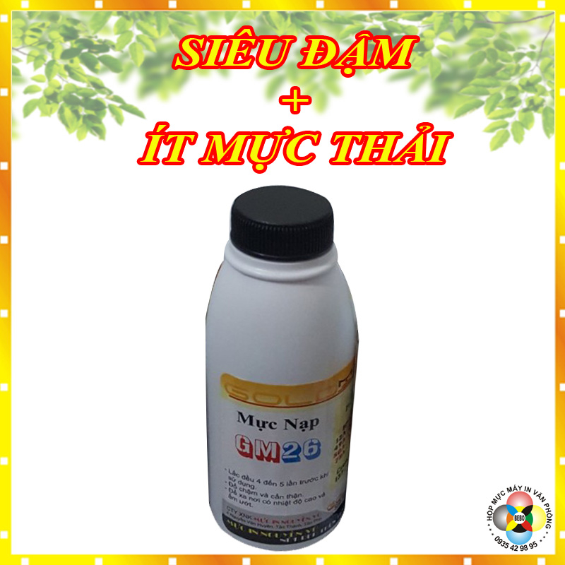 Chai mực bơm Hộp mực máy in Canon lbp 6200d, 6230dn, 6230dw, HP laserjet p1566, 1536dnf