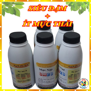 Chai mực bơm Hộp mực máy in HP laserjet P1006, P1005, P1102, P1102w, m1132, m1212nf trọng lượng 140gr [35A-85A]