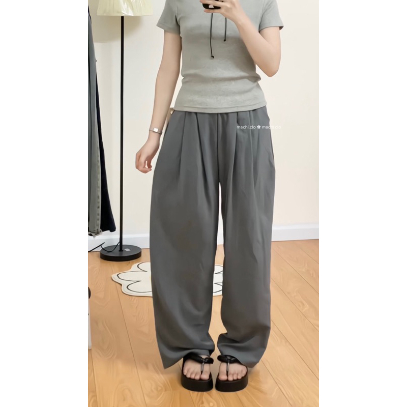 Mimi pants | Quần suông đũi mềm 𝐌𝐚𝐜𝐡𝐢.𝐜𝐥𝐨