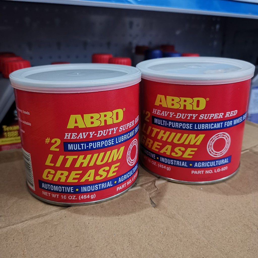 Mỡ bò bôi trơn Abro USA 454g