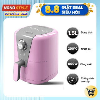 Nồi chiên không dầu mini 1.5 Lít BIYI AF89 - Nhỏ gọn tiện lợi, núm cơ sử dụng dễ dàng - BẢO HÀNH 12 THÁNG