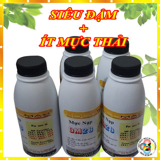 CHAI MỰC NẠP HP-CANON CHO  MÁY IN LASER TRẮNG ĐEN CANON – HP, KHÔNG PHÂN BIỆT MODEL, ĐỜI MÁY CŨ HAY MỚI HIỆN NAY [BEBO]