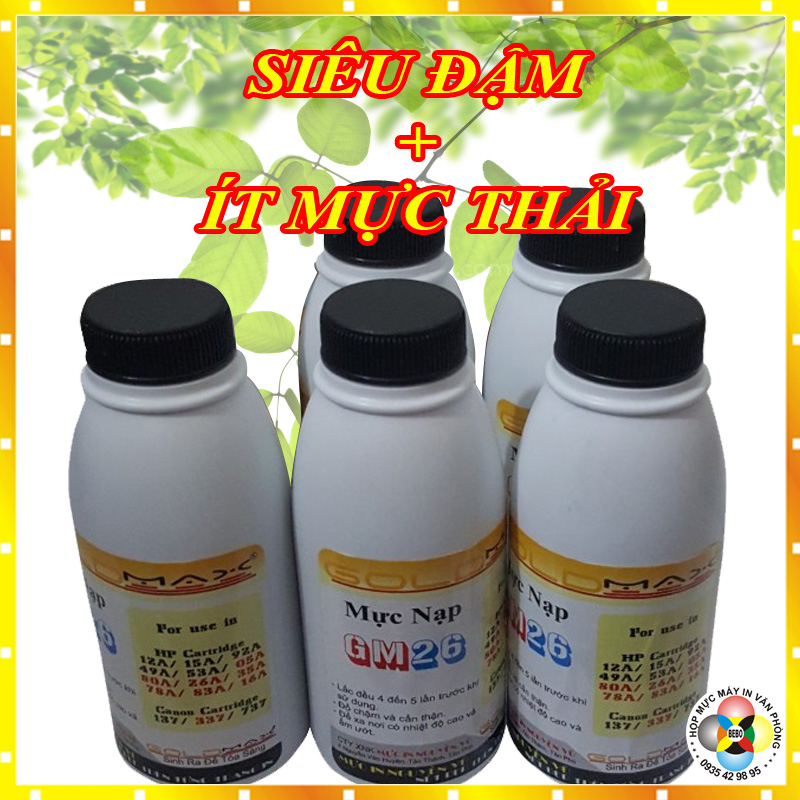 Chai mực bơm Hộp mực Canon imageClass mf4450, mf4452, mf4720w, mf4412, mf4420n, mf4750, mf4750dn, mf
