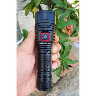 Đèn pin Marcus T40 siêu sáng hợp kim nhôm nguyên khối chống nước ipx7 ,pin 21700 cho thời gian chiếu sáng lâu