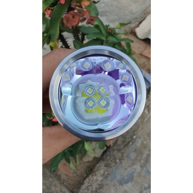 Đèn pin mod cao cấp SFP55,công suất 100w quang thông 15000 lumen