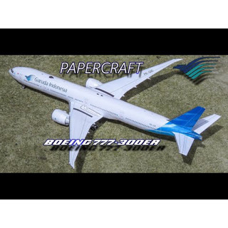 Mô hình máy bay garuda indonesia Boeing 777-300 er