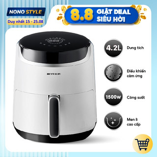 Nồi Chiên Không Dầu BIYI AF69A (4.2L) Màn hình cảm ứng LCD Bảo hành 12 tháng