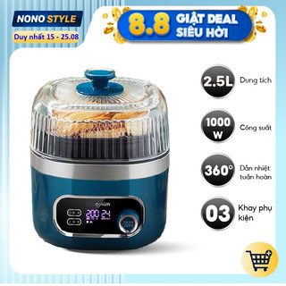 NỒI CHIÊN KHÔNG DẦU DONLIM - BH 12 THÁNG