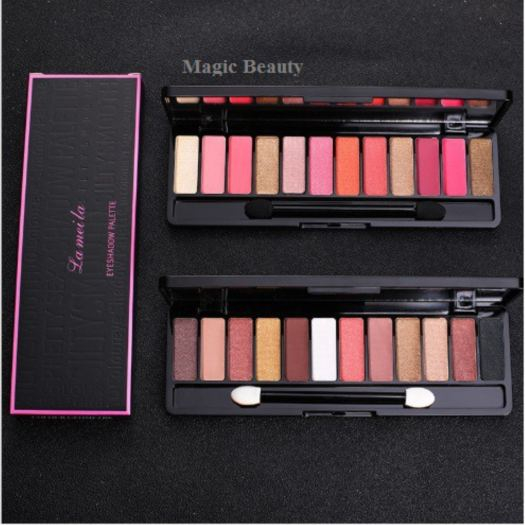 Bảng Phấn Mắt Lameila 12 ô màu Play Geo Colour Geometry Lameila