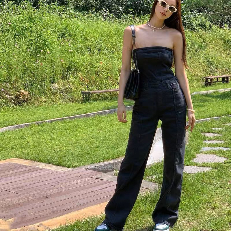 JUM QUẦN DÀI JEAN ĐEN