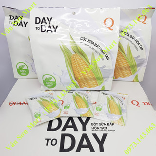 03 bịch Bột sữa Bắp hòa tan Day to Day Trần Quang 600g (20 gói x 30g)