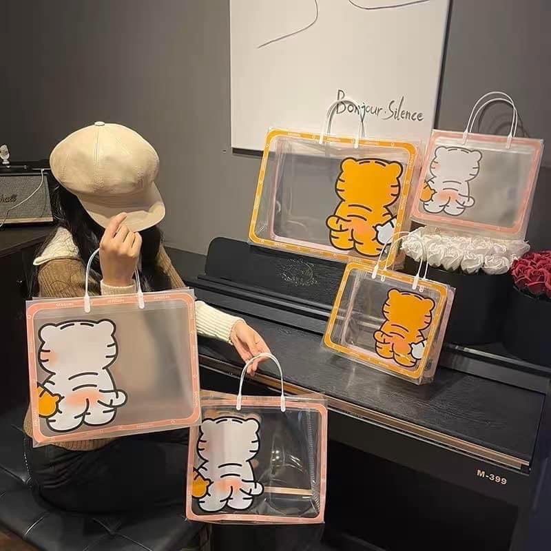 Set 3 túi xách 3 kích cỡ chống thấm nước thích hợp mang đi picnic đi chơi BADAYO