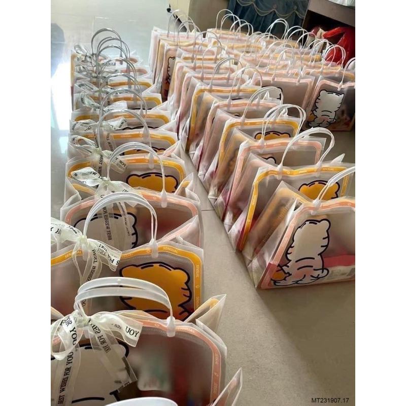 Set 3 túi xách 3 kích cỡ chống thấm nước thích hợp mang đi picnic đi chơi BADAYO