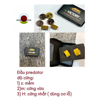 Đầu cơ bida Predator vàng 150K/cái
