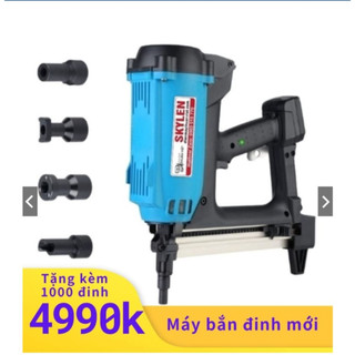 Máy bắn đinh cao cấp SKYLEN + (tặng kèm 2 hộp đinh dài 25mm + 2 gas ) dùng bắn kẹp ống trần