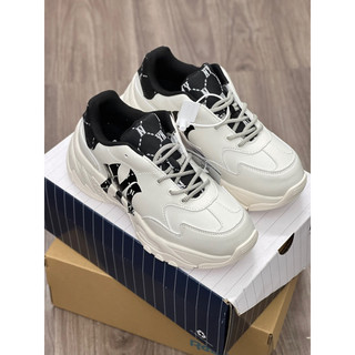 Giày MLB BigBall Chunky Diamond Monogram New York Yankees Black - Bản Đẹp Fullbox | MONO NY V2