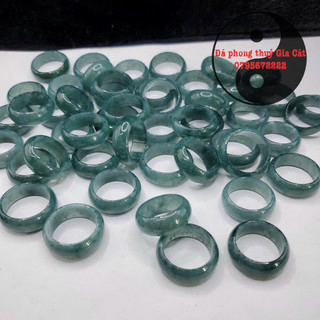 Nhẫn lam ngọc bản hẹ lớn 19-23mm type a đẹp kiểm định