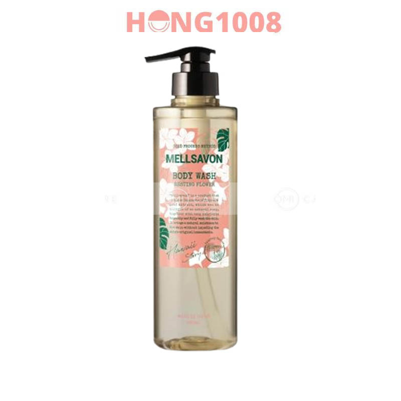 Sữa tắm nước hoa Mellsavon Body Wash 460ml Nhật Bản dưỡng mềm mịn da shop Hong1008
