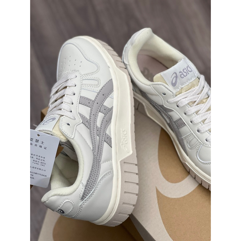 Giày Thể Thao Sneakef AC COURT MZ CREAM WHITE trắng kem xám bản đẹp nhất thị trường có sẵn