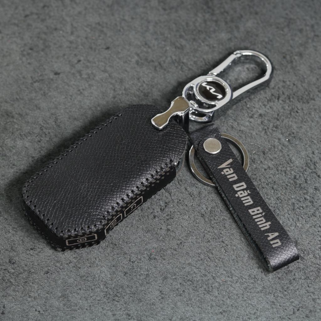 Bao da móc khoá bọc ốp chìa khoá xe ô tô KIA K3 2021 2023 Luxury, Premium, K5, New Sportage 2022, Sorento,cerato logomới