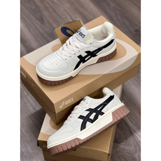 Giày Asics Court MZ Cream Black Gum mẫu mới nhất hót trend đủ size nma nữ full giấy tờ phụ kiện