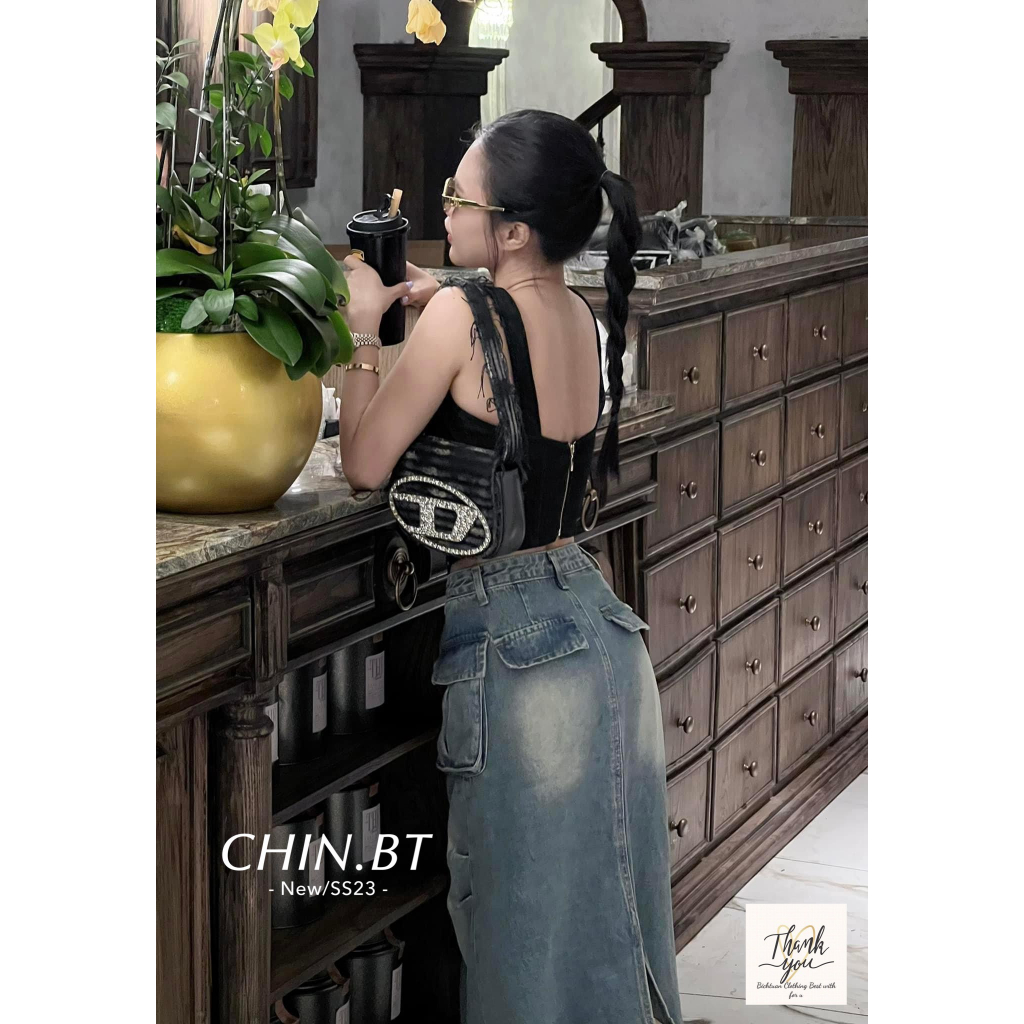 Chân váy túi hộp hot SmL